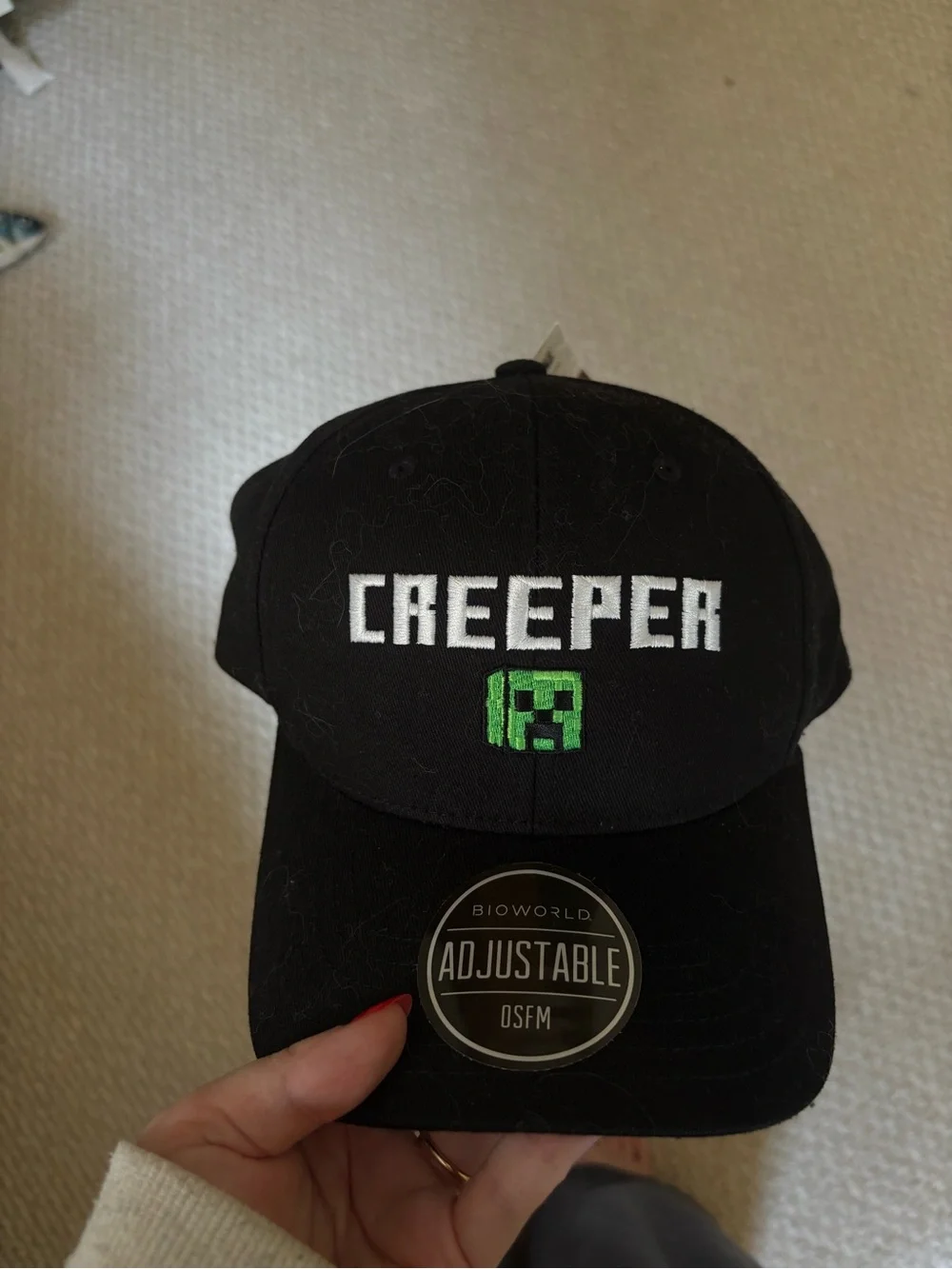 Minecraft Creeper Black Hat